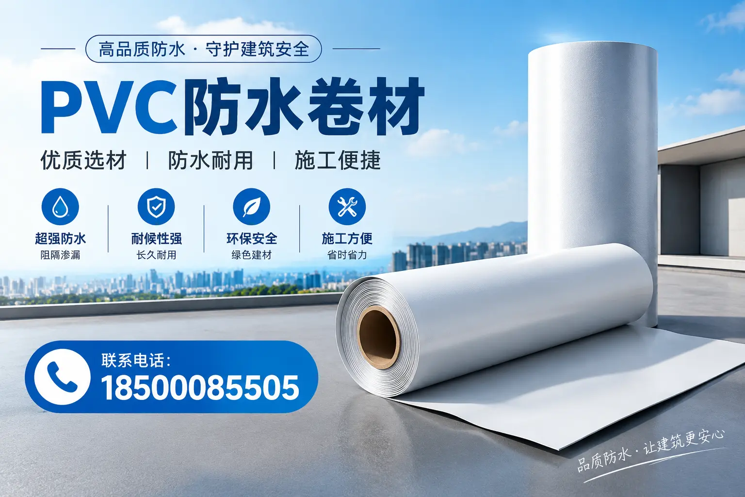 如何评估PVC防水卷材的性价比?五家渠消费者必读